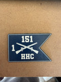 Leather Guidon Patches