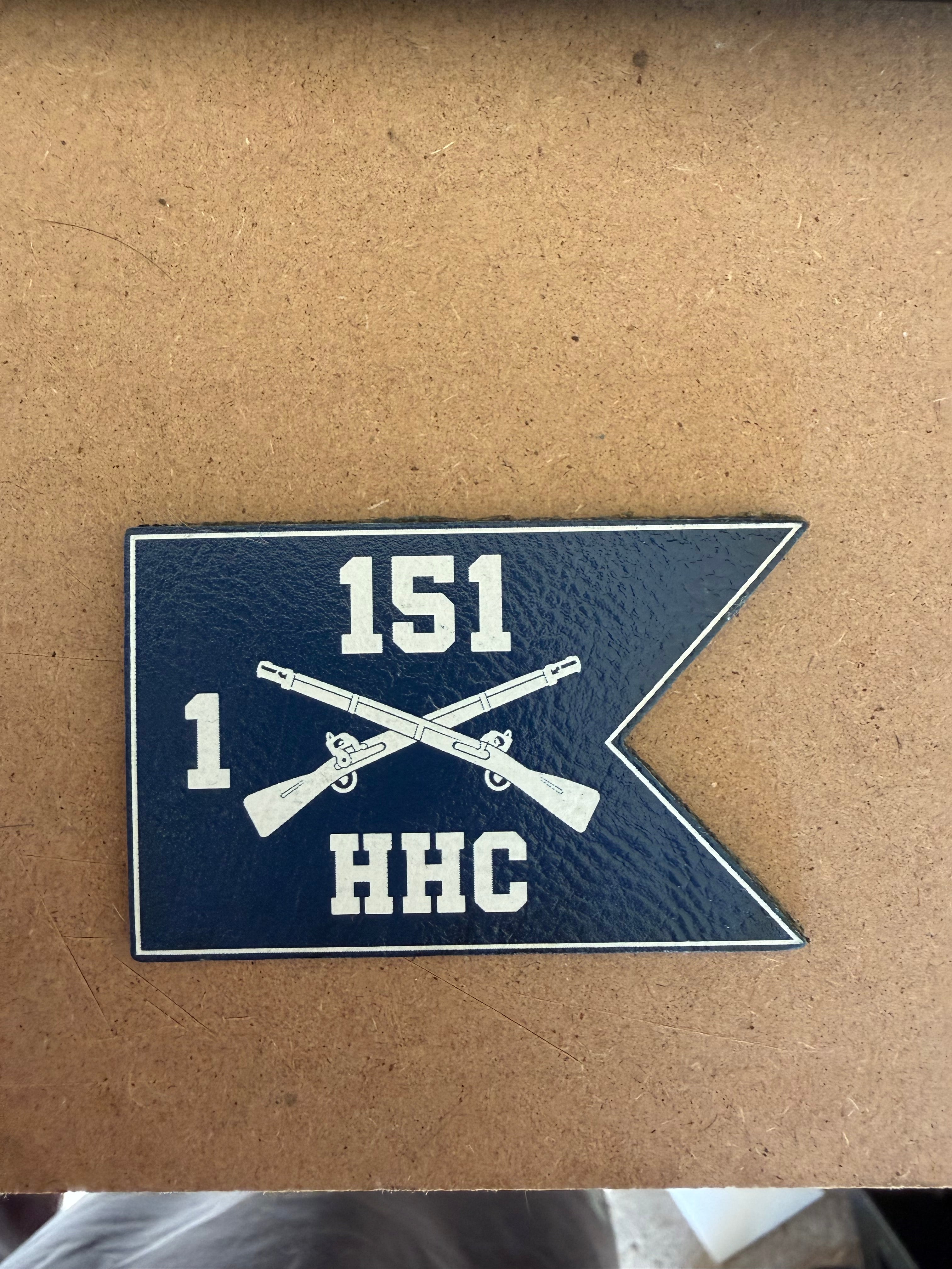 Leather Guidon Patches