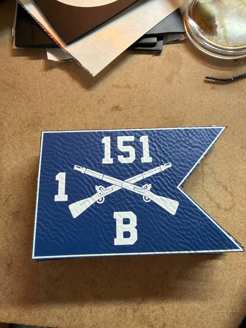 Leather Guidon Patches